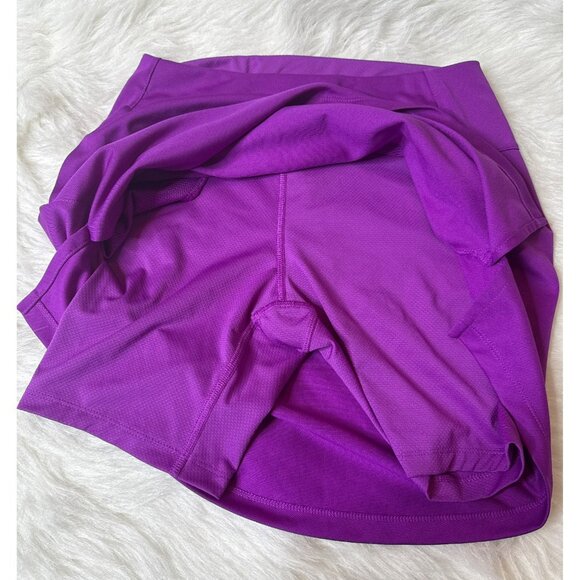 Nike Women's Small Bright Purple Dri Fit Skort Golf Tennis - Picture 3 of 8